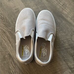 NWOT WOMENS SLIP ON VANS